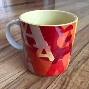 *Anthropologie Lottie Monogram Mug - Letter A